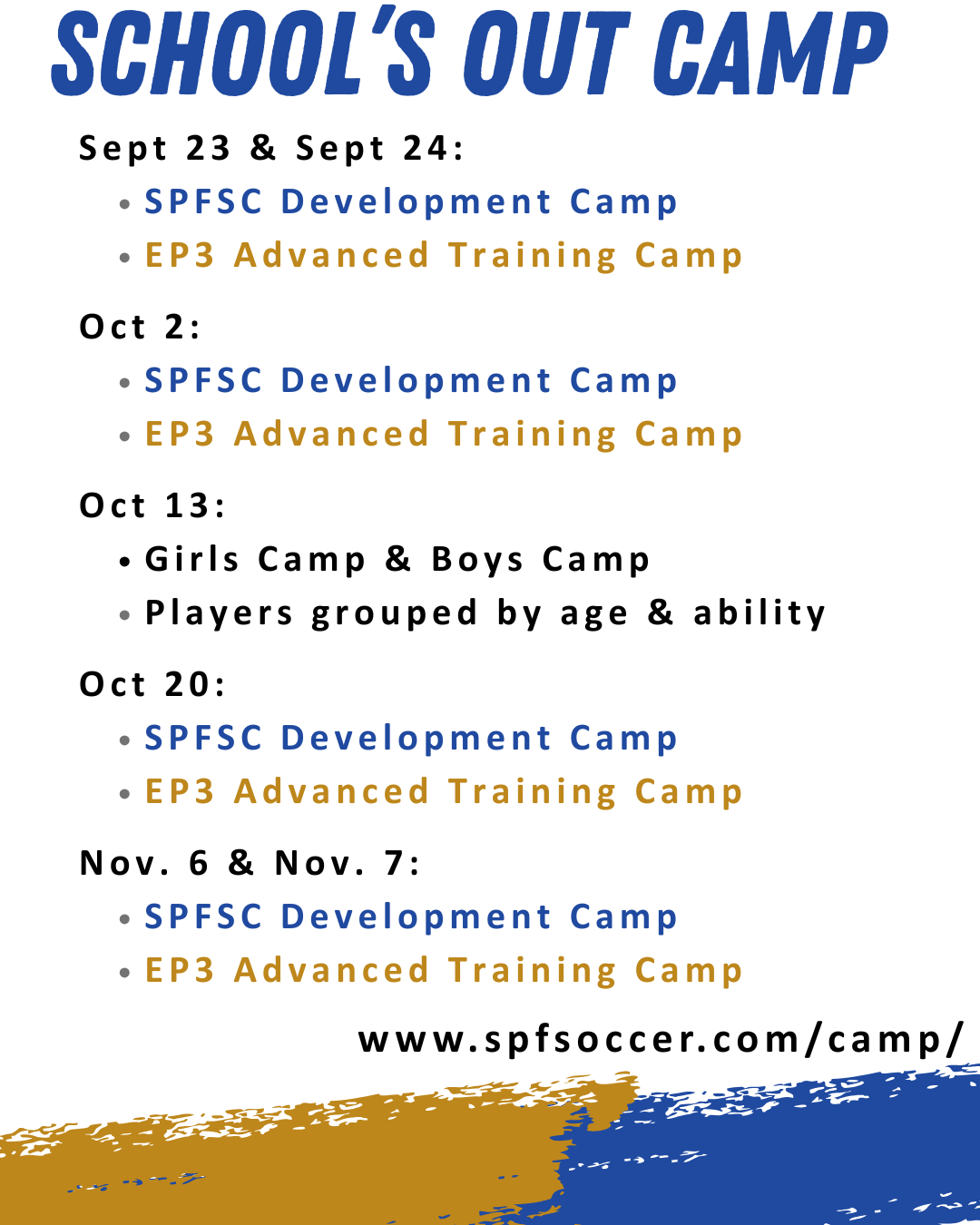 Fall Camps (2)